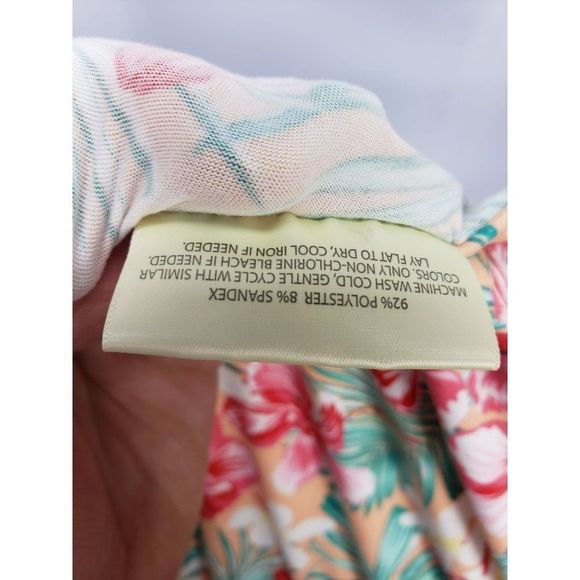 Bobbie Brooks Large 10/12 hawaiian tropical print‎ romper jumpsuit - Picture 4 of 12